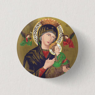 Unsere Liebe Frau von der immerwährenden Hilfe Button