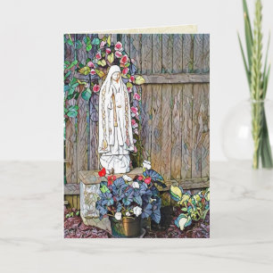 Unsere Liebe Frau von Fatima 100-Jahres-Jubiläum Karte
