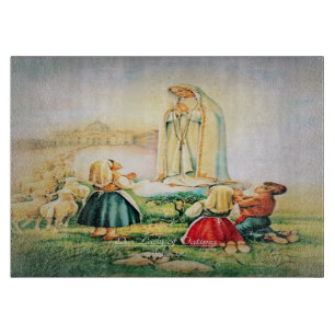 Unsere Liebe Frau von Fatima 1917 Schneidebrett