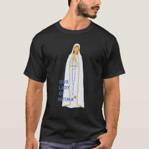 Unsere Liebe Frau von Fatima Rosenkranzgebet Heili T-Shirt
