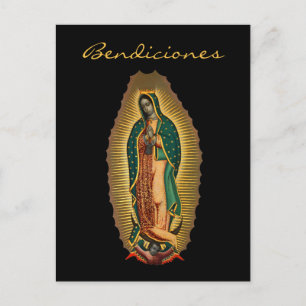 Unsere Liebe Frau von Guadalupe Bendiciones Mexika Postkarte