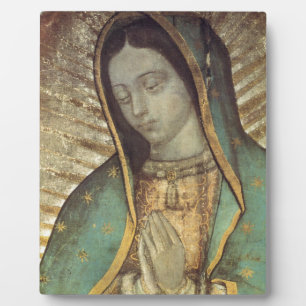 UNSERE LIEBE FRAU VON GUADALUPE FOTOPLATTE