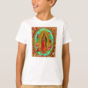 Unsere Liebe Frau von Guadalupe Mexikanische Heili T-Shirt