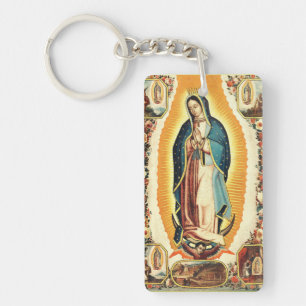 Unsere Liebe Frau von Guadalupe Schlüsselanhänger