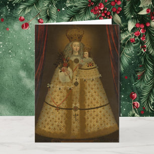 Unsere Liebe Frau von Guapulo Weihnachtsstempel-Ko Karte