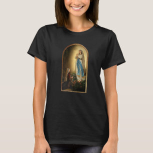 Unsere Liebe Frau von Lourdes St. Bernadette Unbef T-Shirt