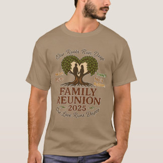 Unsere Liebe geht tiefer Familienzusammenkunft T-Shirt