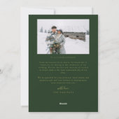 Unsere Liebe Geschenk Weihnachten Neuvermähltes Fo (Rückseite)