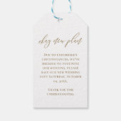 Unsere Liebe hat sich nicht nur an unserem Datum " Geschenkanhänger (Rückseite)