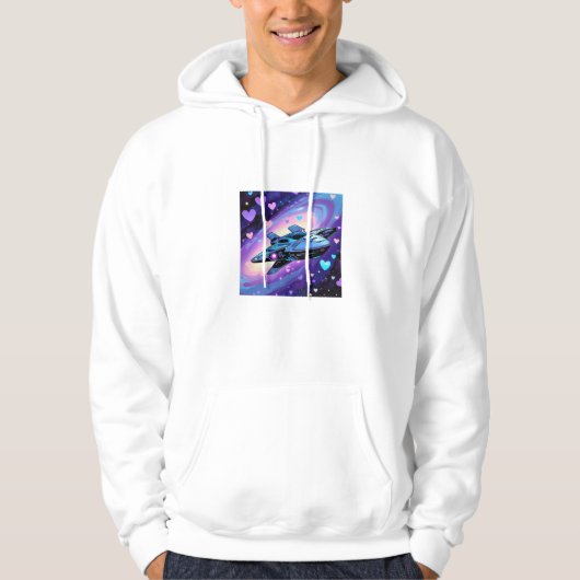Unsere Liebe ist aus dieser Welt Hoodie (Vorderseite)