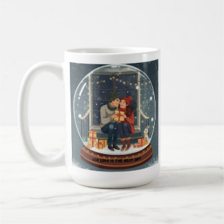 Unsere Liebe ist das beste Geschenk – Cozy Winter Kaffeetasse