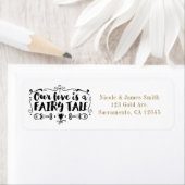 UNSERE LIEBE IST EINE FAIRE TALE Custom Wedding Ei (Insitu)