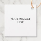 Unsere Liebe ist heiße und scharfe Hochzeit Geschenkanhänger (Rückseite)