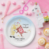 Unsere Liebe ist Poppin Popcorn Pappteller (Party)