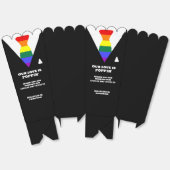 Unsere Liebe ist Popping Gay Wedding Anzug Geschenkschachtel (Ungeklappt)