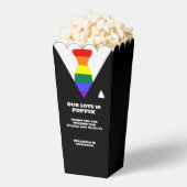 Unsere Liebe ist Popping Gay Wedding Anzug Geschenkschachtel (Geplatzt)