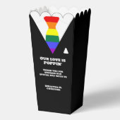 Unsere Liebe ist Popping Gay Wedding Anzug Geschenkschachtel (Vorderseite)