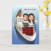 Unsere Liebe ist Titanic Karte (Gelbe Blume)