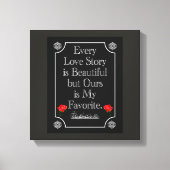 Unsere Liebe - Leinwand (Vorderseite)