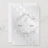 Unsere Liebe-religiöse Hochzeits-Einladung Einladung (Vorderseite)