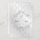 Unsere Liebe-religiöse Hochzeits-Einladung Einladung (Vorne/Hinten)