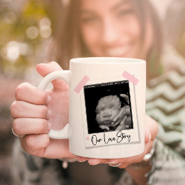 Unsere Liebe | Rosa Mütter Tag Foto Geschenk Tasse