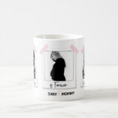 Unsere Liebe | Rosa Mütter Tag Foto Geschenk Tasse (Mittel)