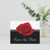 Unsere Liebe Rose ~ Save the Date (Stehend Vorderseite)