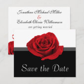 Unsere Liebe Rose ~ Save the Date (Vorne/Hinten)