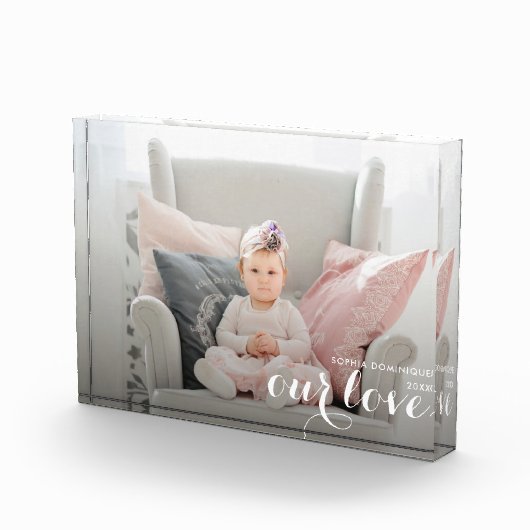 UNSERE LIEBE Script Fotoblock (Rechts)