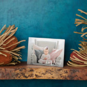 UNSERE LIEBE Script Tabletop Easel Foto Fotoplatte (Seite)