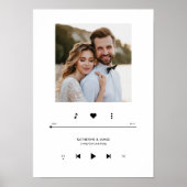 Unsere Liebe Song Custom Song Music Player Style Poster (Vorne)