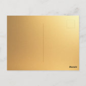 Unsere Liebe stand in den Sternen geschrieben Postkarte (Rückseite)