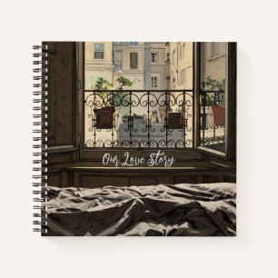 Unsere Liebe Story Bedroom Deco Journal Notizblock