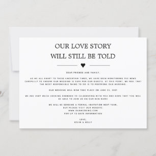 Unsere Liebe-Story wird immer noch erzählt, ändern Einladung