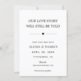 Unsere Liebe-Story wird immer noch erzählt, ändern Einladung