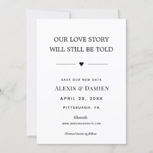 Unsere Liebe-Story wird immer noch erzählt, ändern Einladung