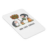 Unsere Liebe wächst Igel Magnet (Rechte Seite)