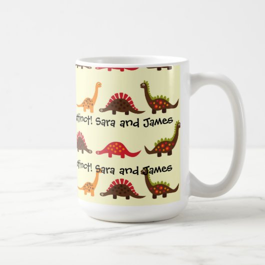 Unsere Liebe wird nie ausgestorbene Tasse (Rechts)