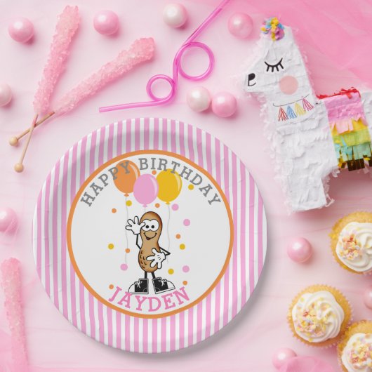Unsere Lil Peanut Birthday Party Pappteller (Party)