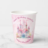 Unsere LIttle Prinzessin dreht sich einen Geburtst Pappbecher (Vorderseite)