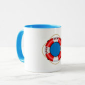 UNSERE MEERESTASSE GERETTET TASSE (Vorderseite Links)