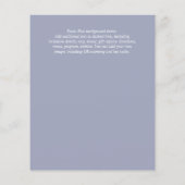 Unsere Menschen sind VERLOBT - FOTO Party Einladun (Rückseite)