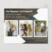 Unsere Menschen sind VERLOBT - PET FOTO Engagering (Vorderseite)