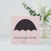 Unsere Messe Lady Bridal Luncheon Dusche Einladung (Stehend Vorderseite)