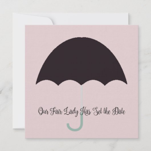 Unsere Messe Lady Bridal Luncheon Dusche Einladung (Vorderseite)