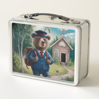 unsere Metal-Einhorn-Lunchbox Metall Brotdose