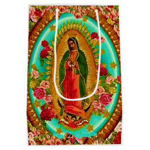 Unsere mexikanische Heilig-Jungfrau Mary Mittlere Geschenktüte
