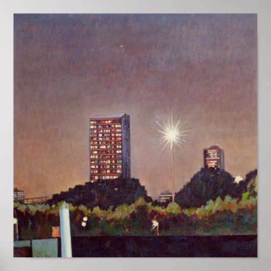 Unsere moderne Mond Poster (Vorne)