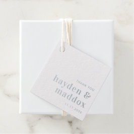 Unsere momentanen ReAL FOIL Gastgeschenk Hochzeit  Geschenkanhänger